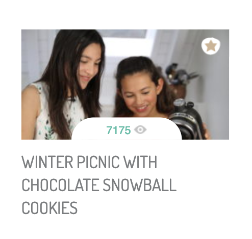 Kids Make Amazing Chocolate SnowBall Cookies