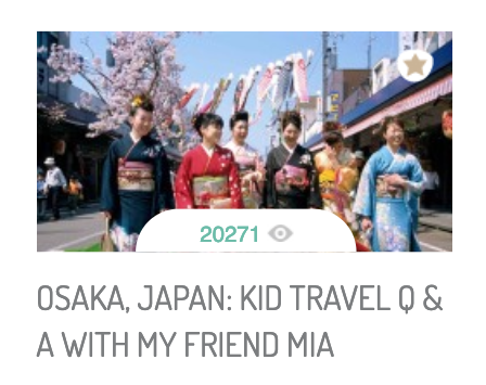 Osaka Japan: Kid Travel
