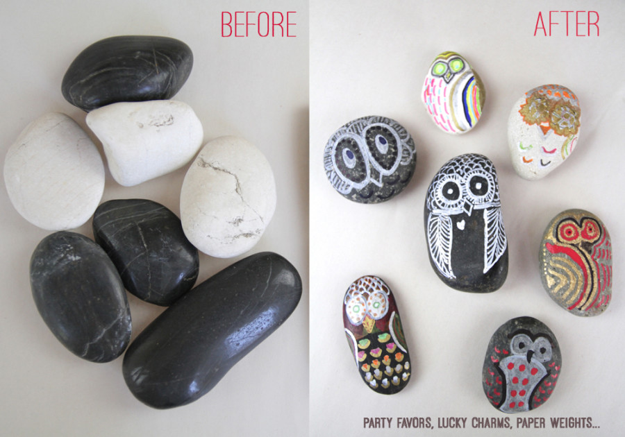 Owl Painted Rocks (Super Easy Rock Owl Paintings!) - Arty Crafty Kids