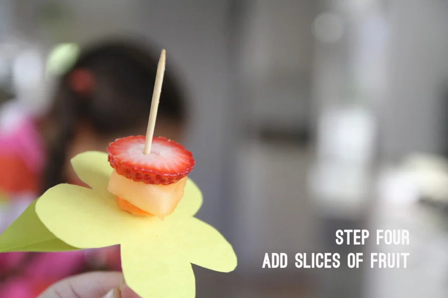 round slices look nice on these kabob!