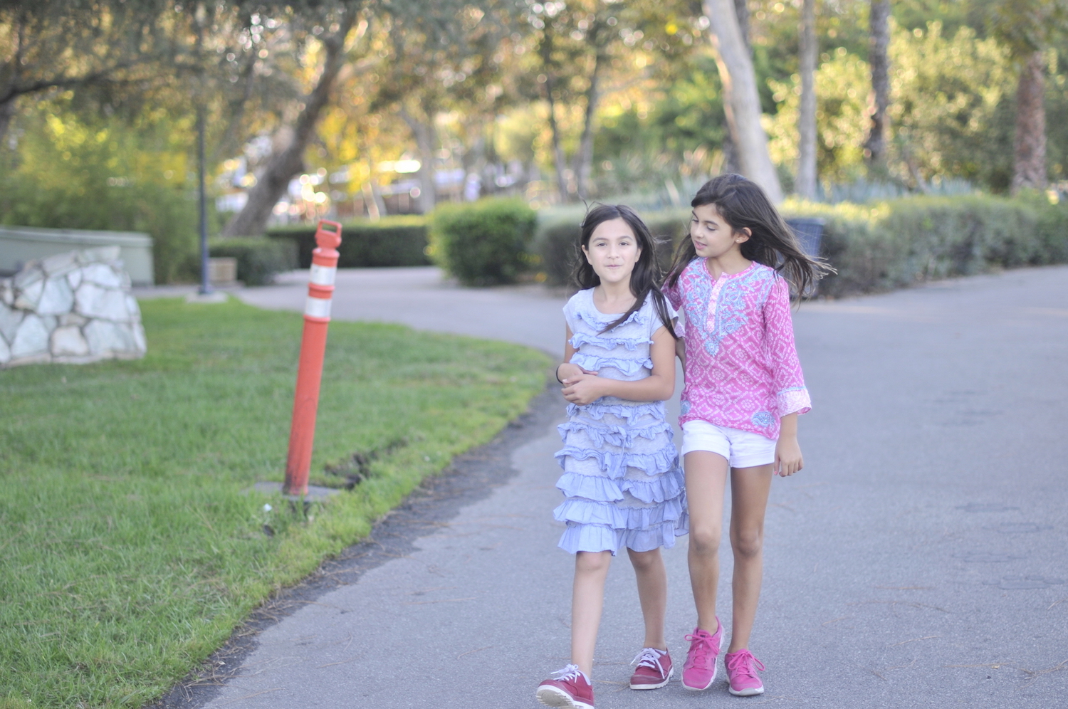 It’s nice to just stroll around with a friend