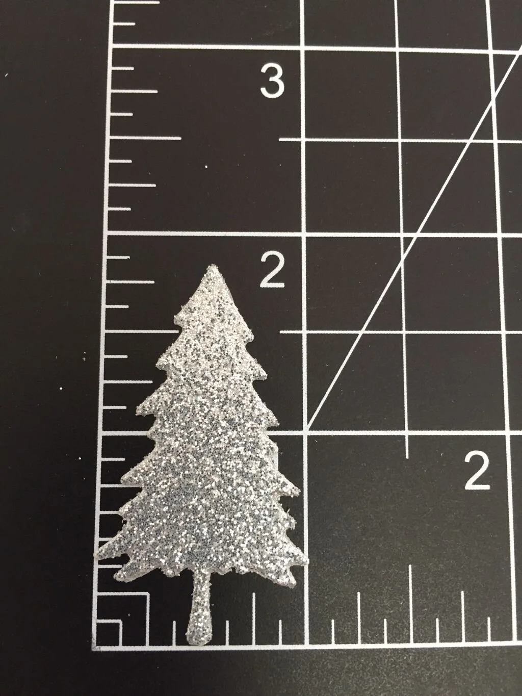 sliver glitter cardstock