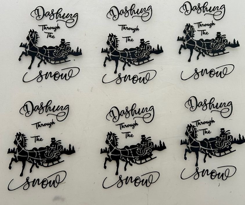 Dashing through the snow