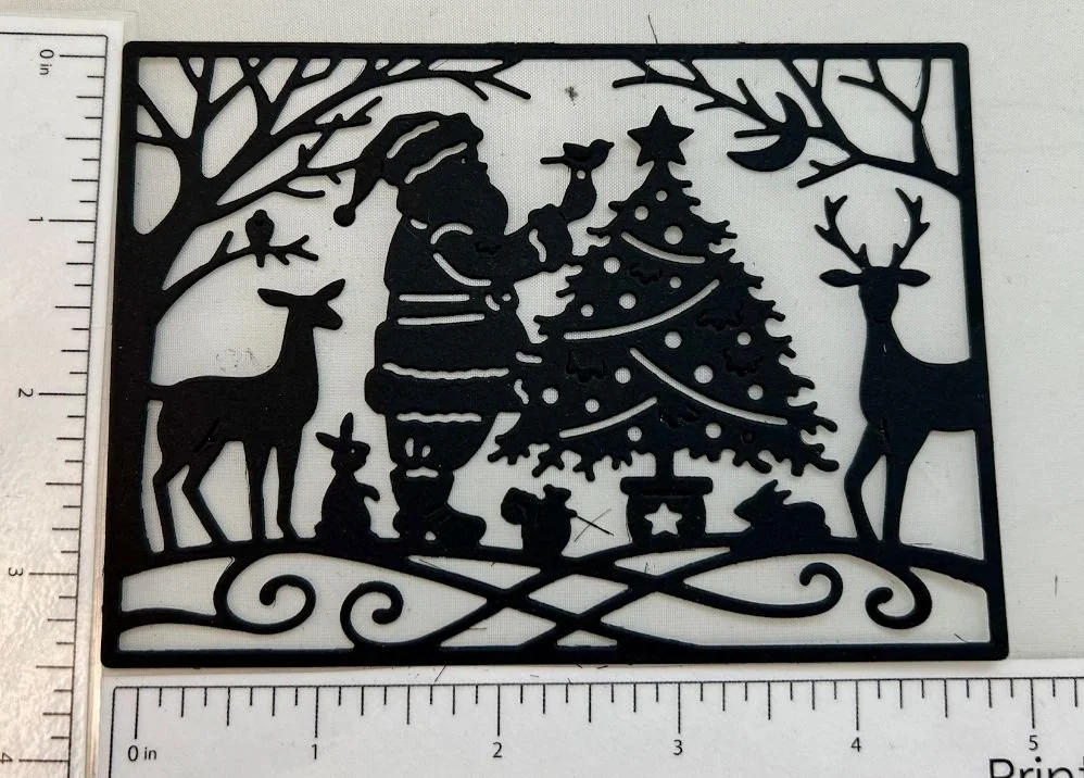 St. Nick Christmas Scene