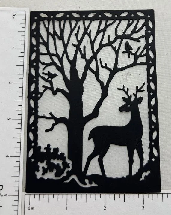 Deer Forest Scene