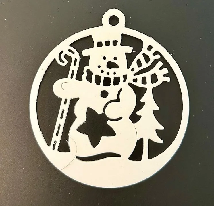 snowman ornament
