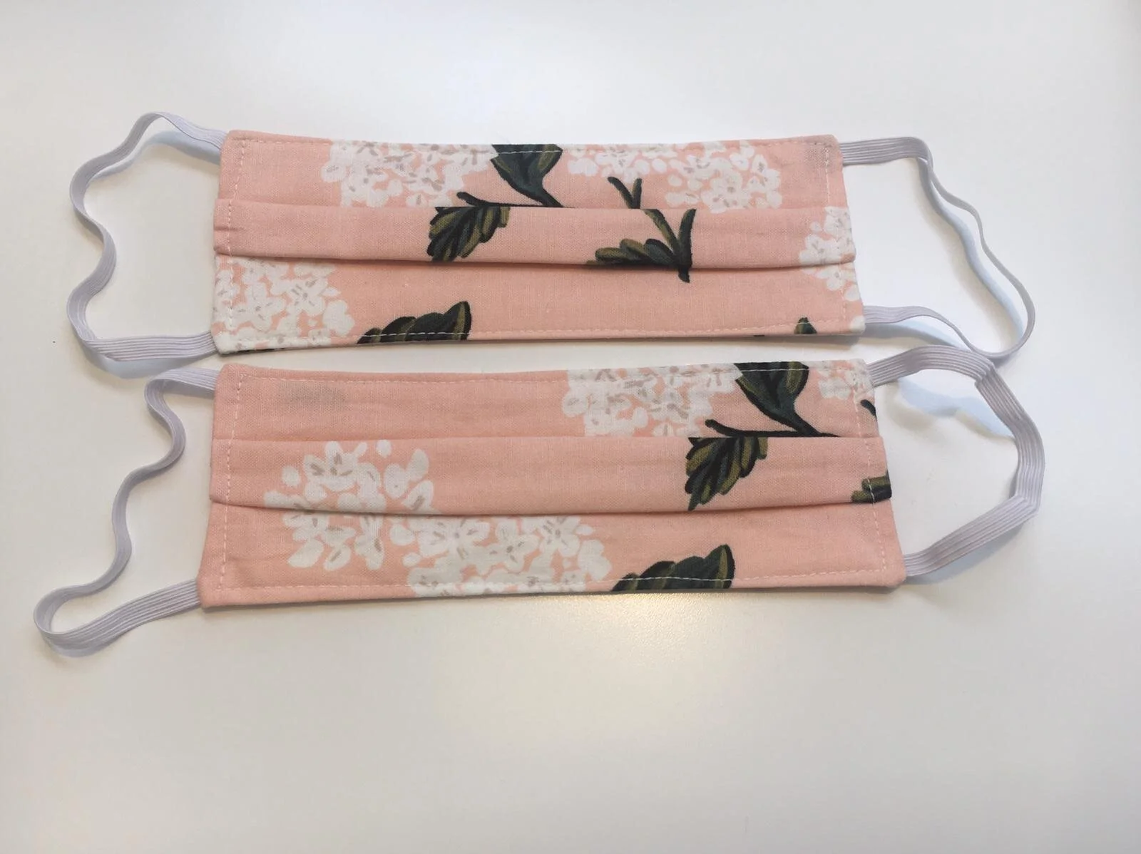 kids: blush hydrangea masks