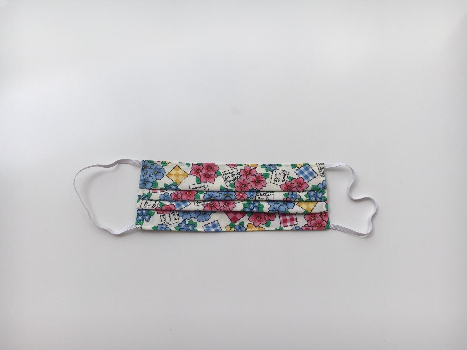adult: flowers masks