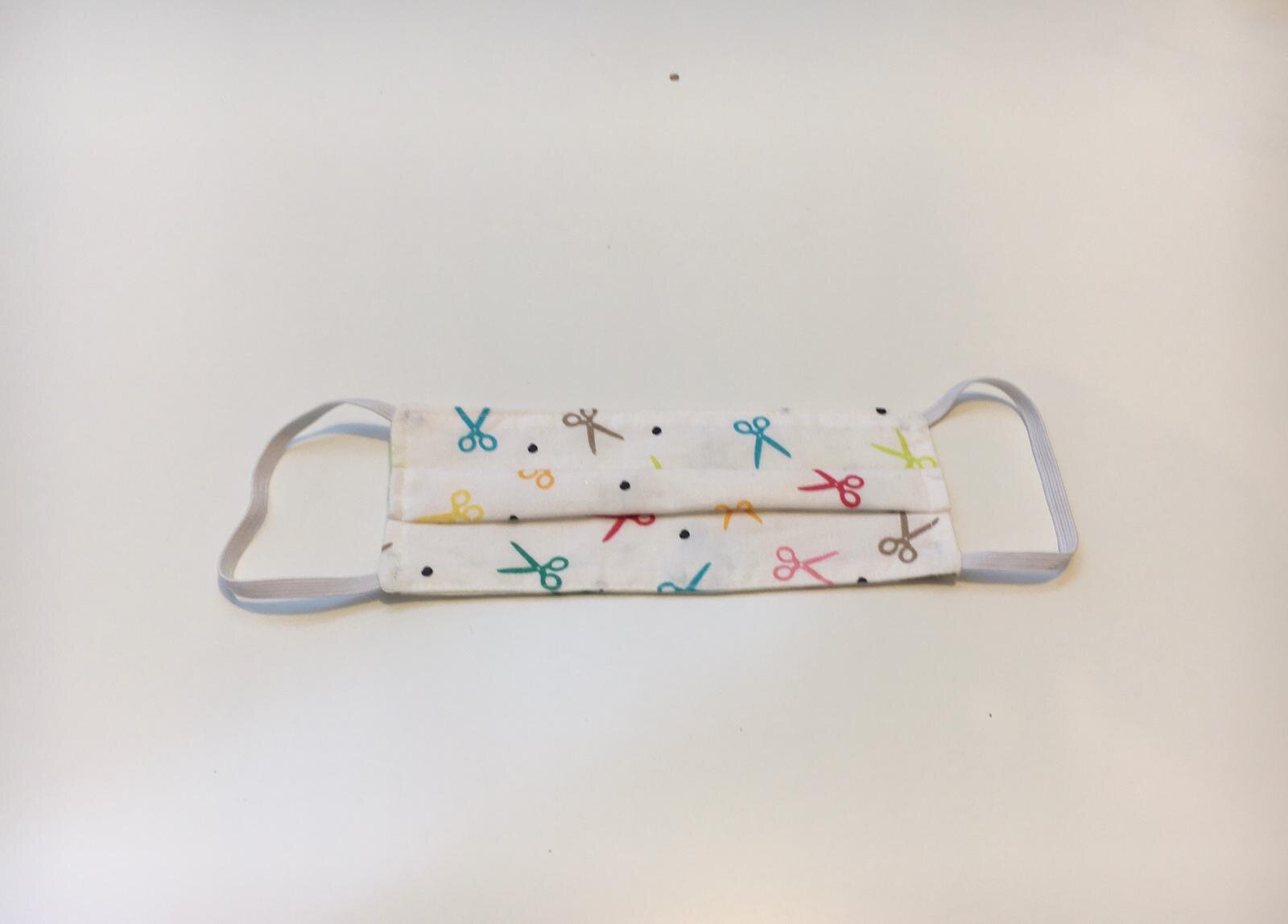 kids: scissors masks