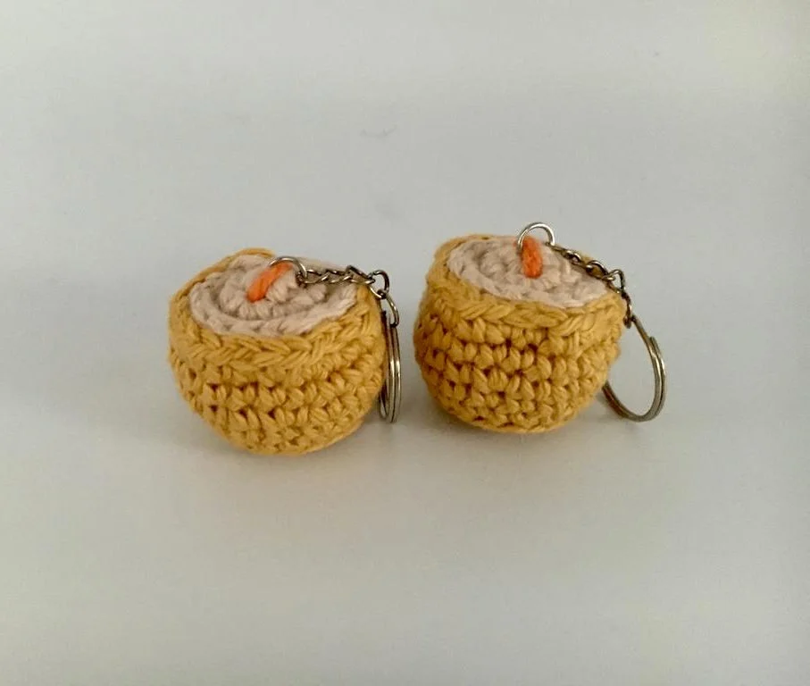 siu mai keychain