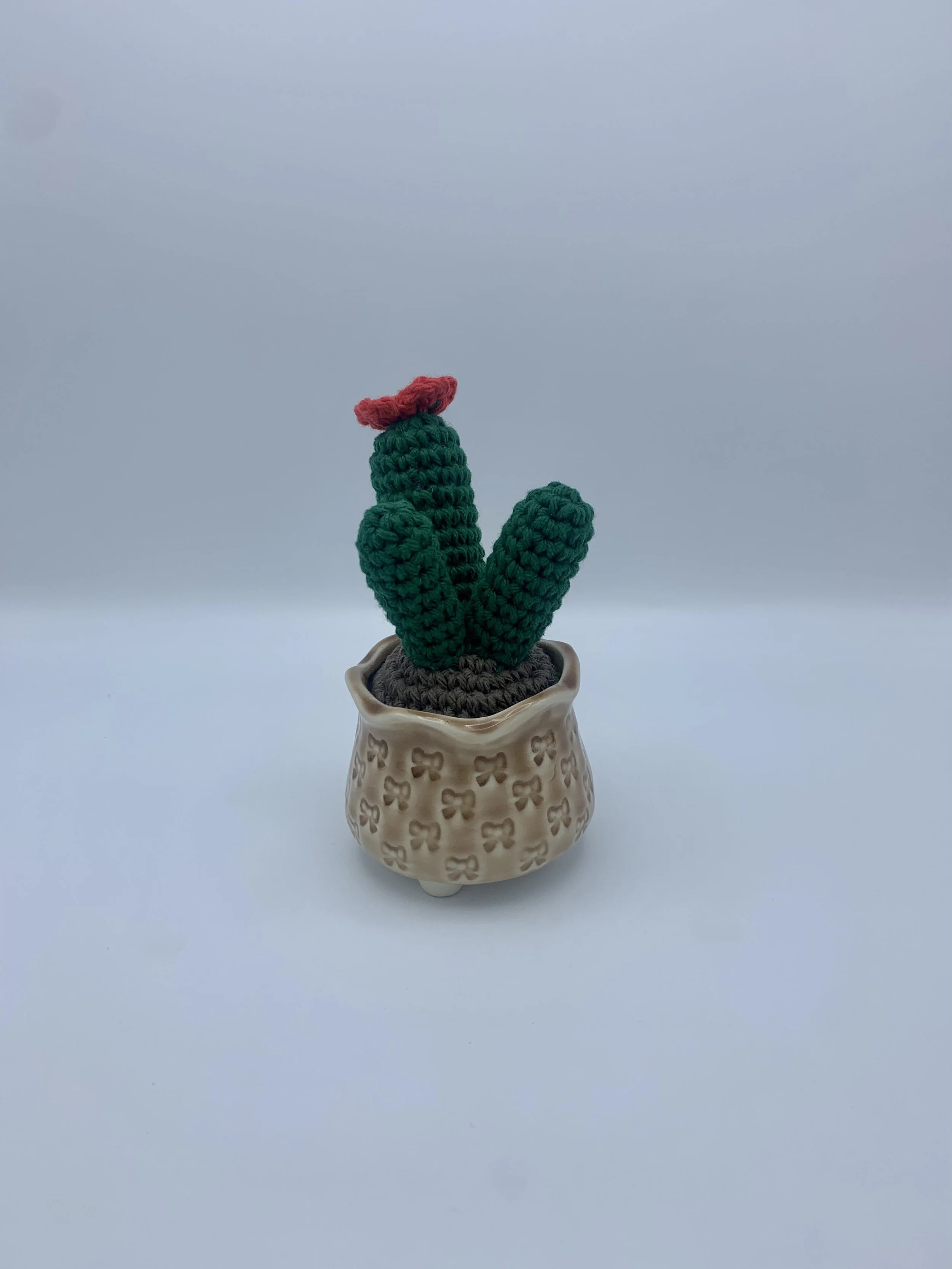 brown bows vase