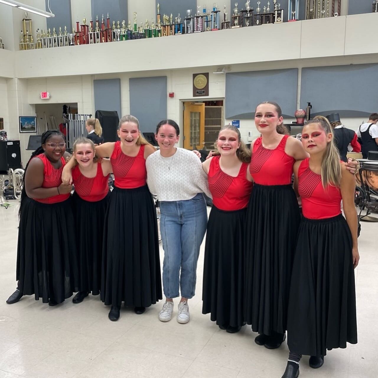 I would say the Colorguard slayed at Panther Creek, Thank you so much @panthercreekband for hosting a wonderful competition!
Look out for the Sanderson Colorguard at the Mustang Classic🤟