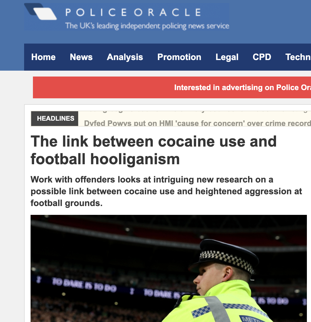 Police Oracle (UK) 06 May 2021.