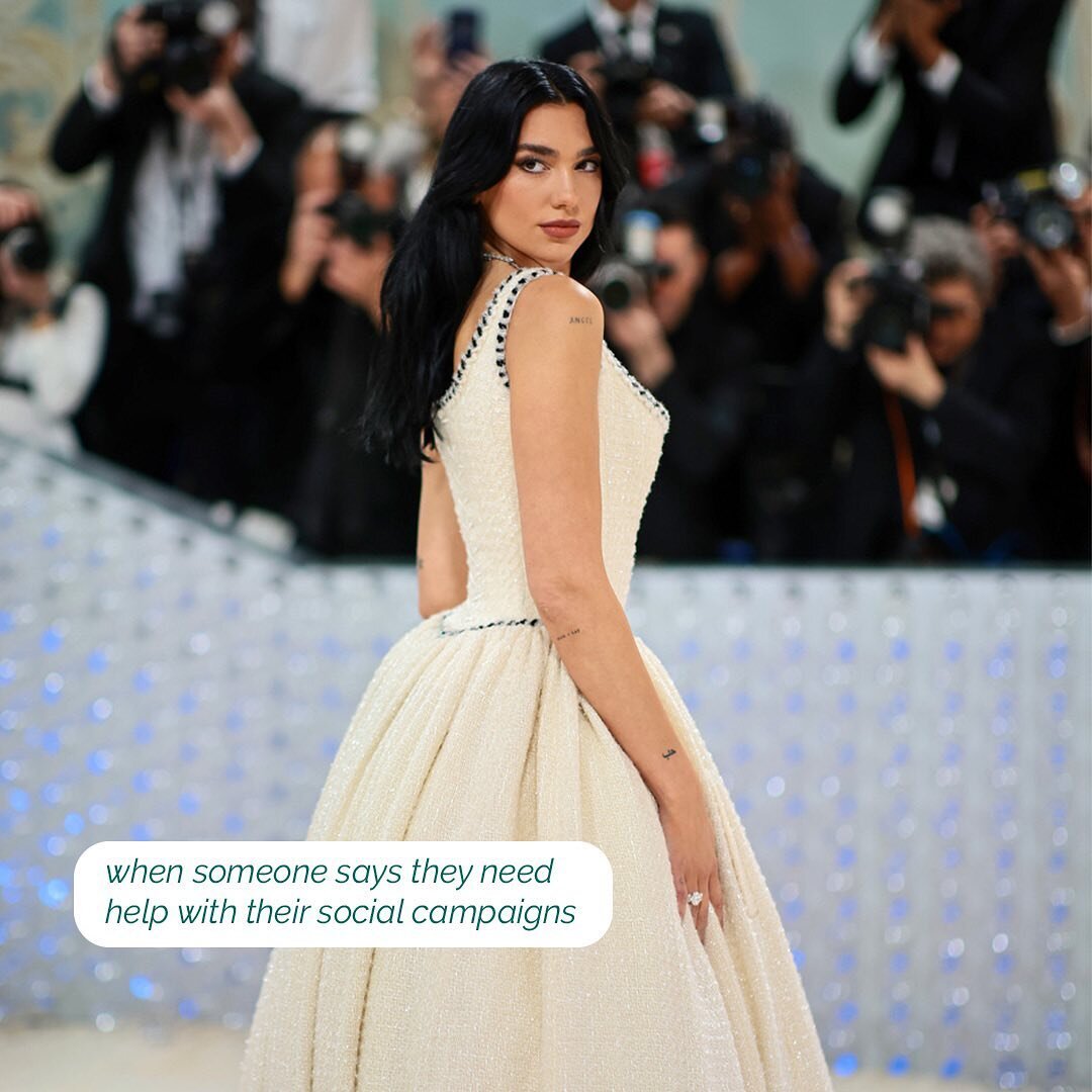 meet us at the @metmuseum ! 💻👯&zwj;♀️🤳☕️✨

 tag yourself below ! #metgala2023 #metgalamemes #cheerstostorytelling #soapboxinfluence