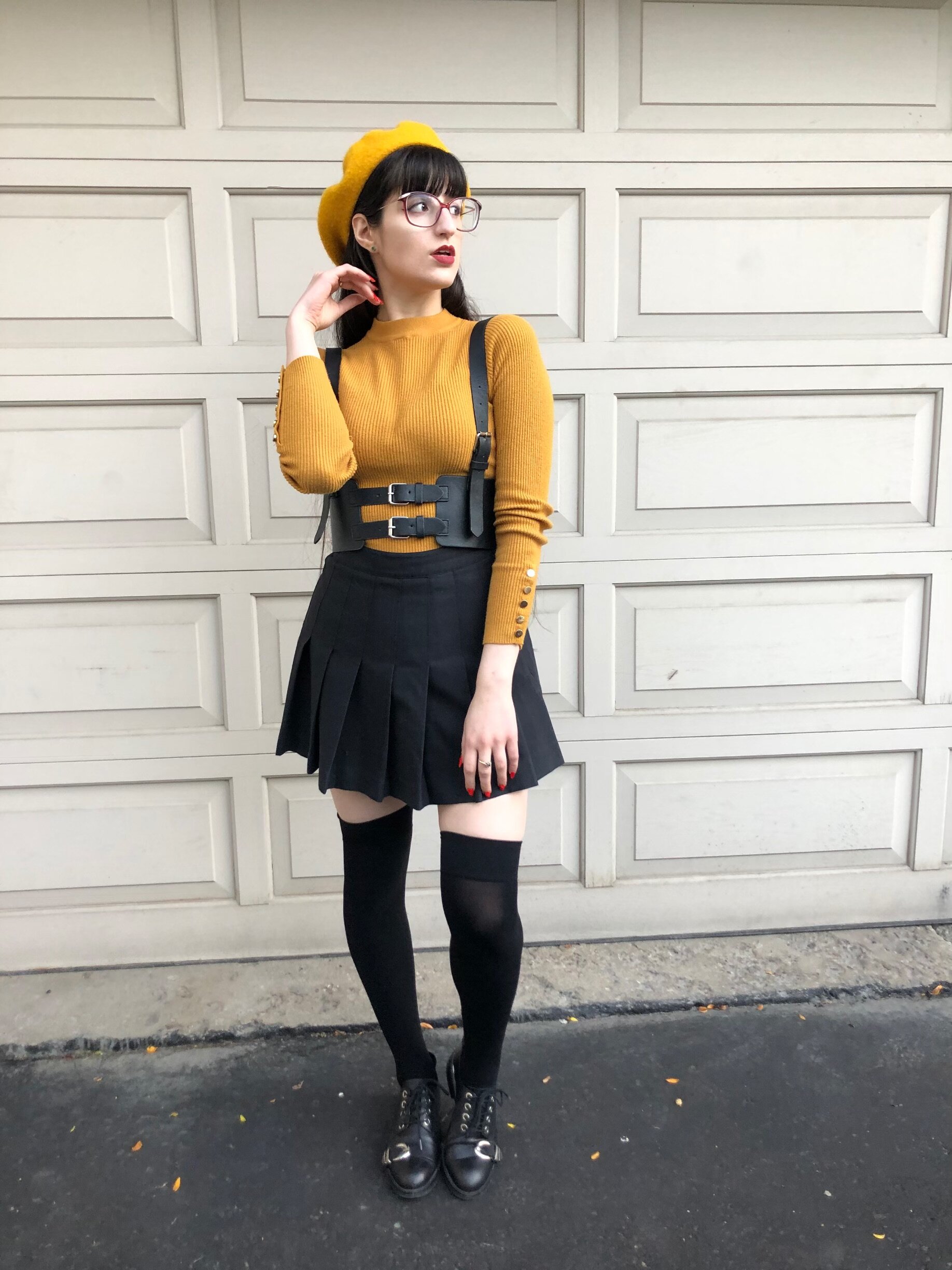 How To Wear Thigh Highs (Outfit Inspiration) — Sarah Freia