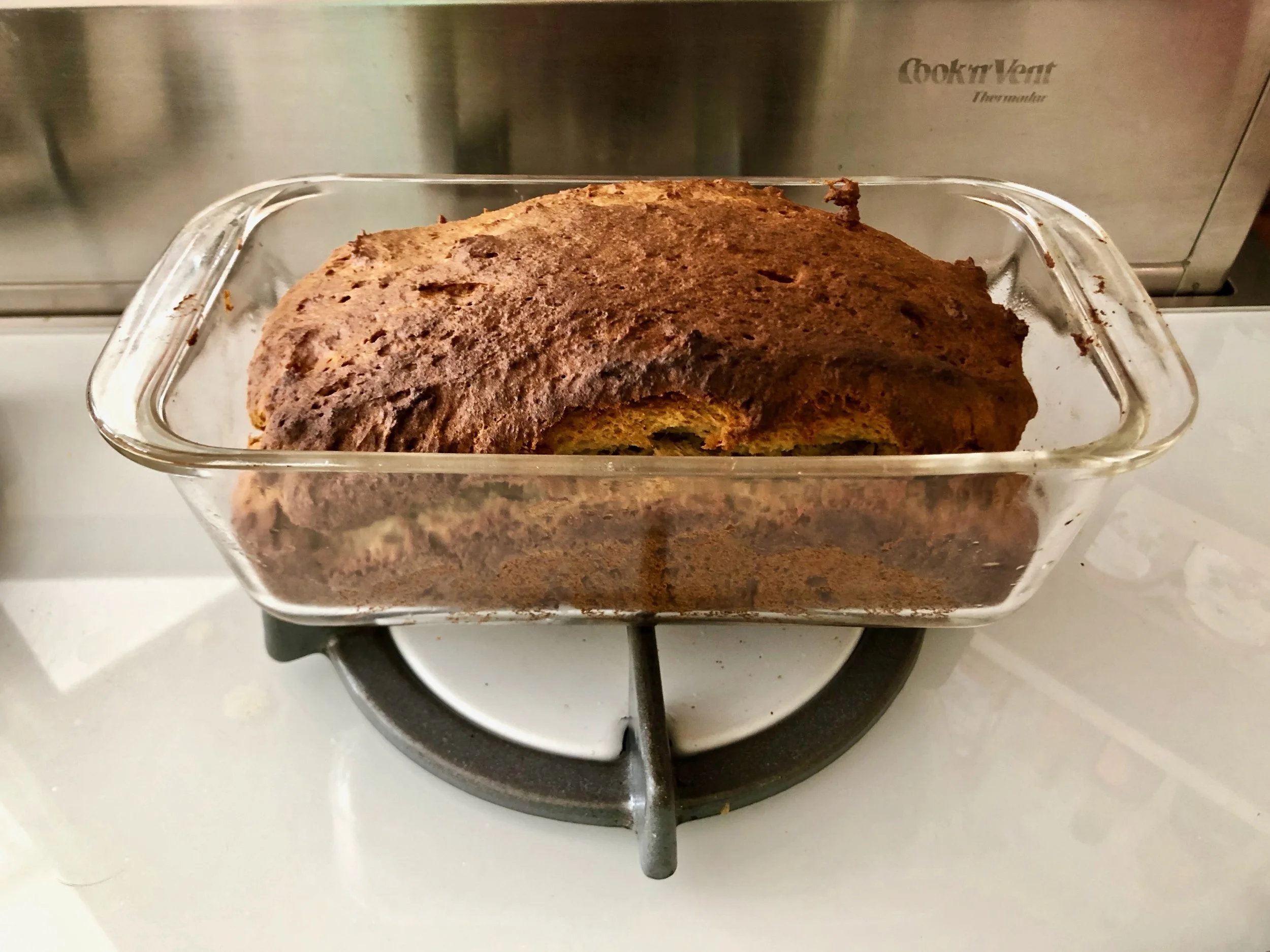 Healthy Café-Style Bread Loaf (Gluten Free + Vegan Option)