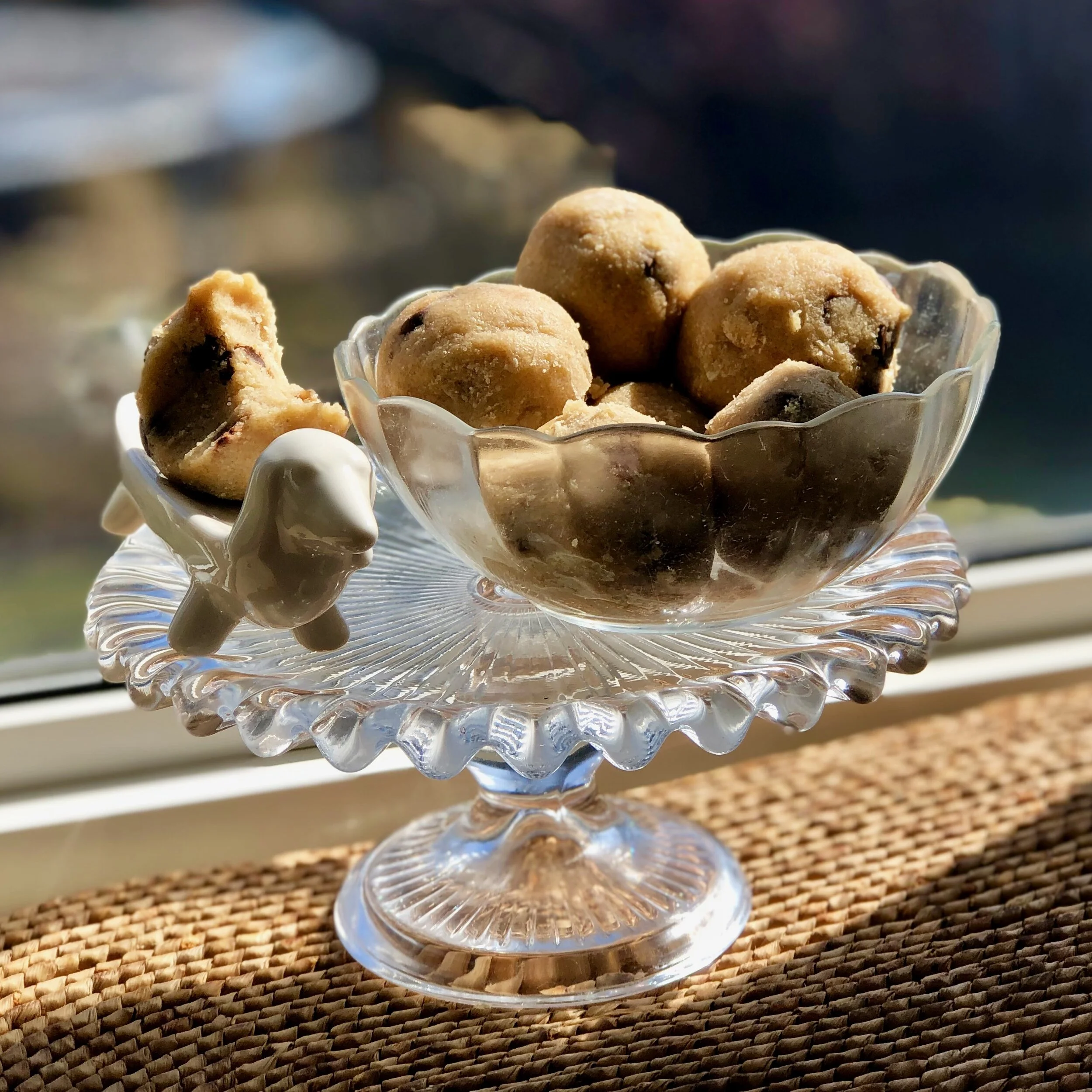 Edible Chocolate Chip Cookie Dough (Gluten Free + Vegan Option)