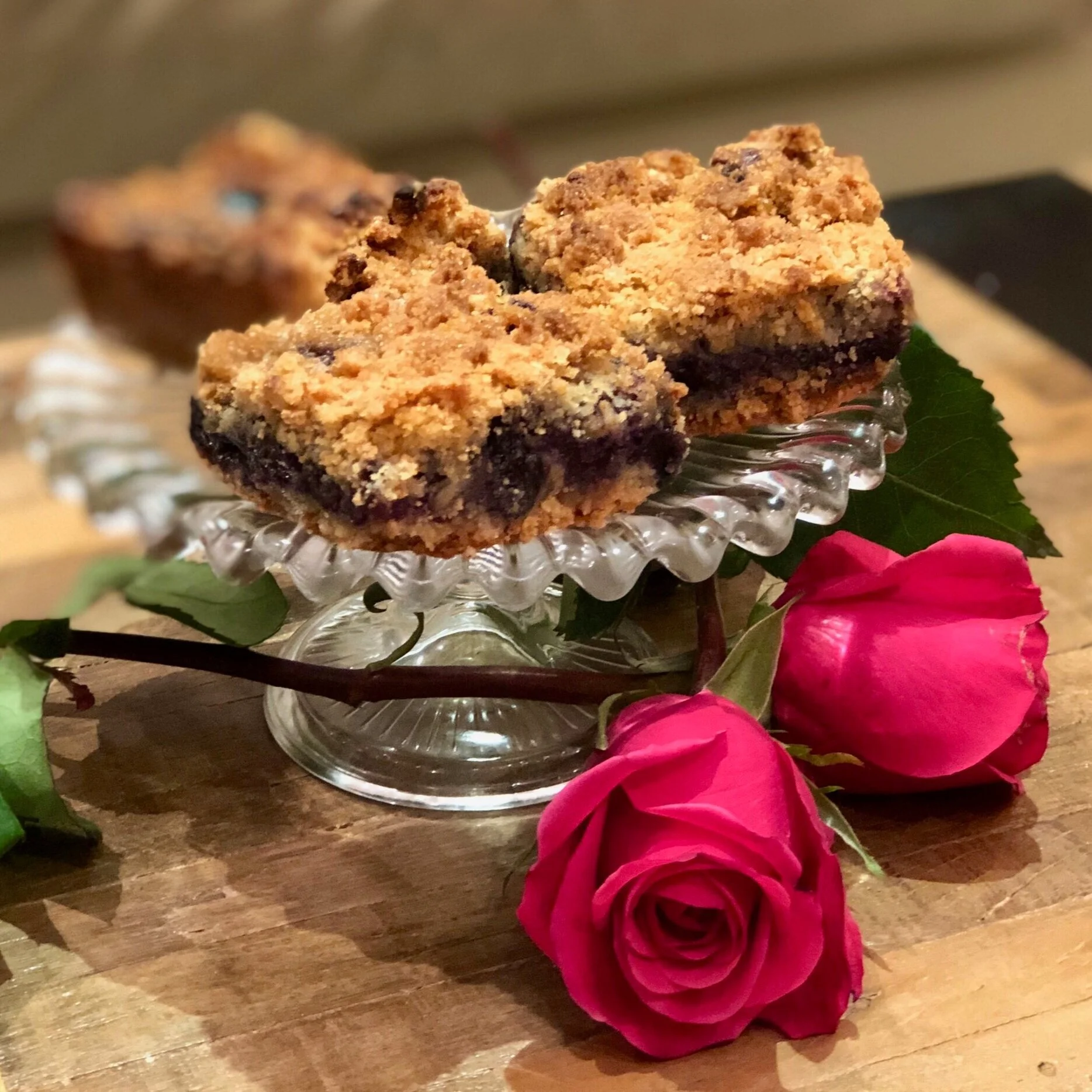 Blueberry Crumble Recipe (Gluten Free)