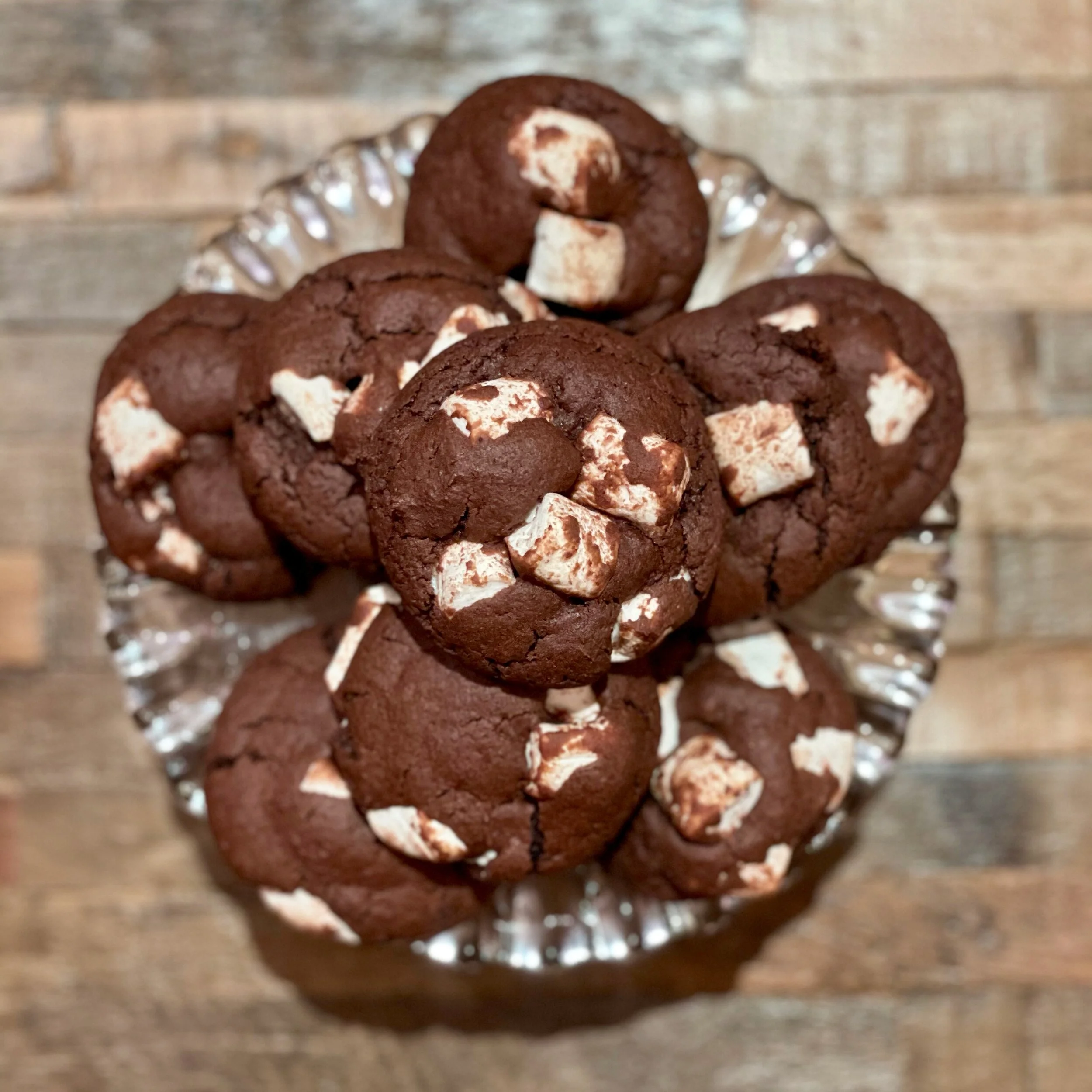 Chocolate Fudge Marshmallow Cookies Recipe - (Gluten Free)