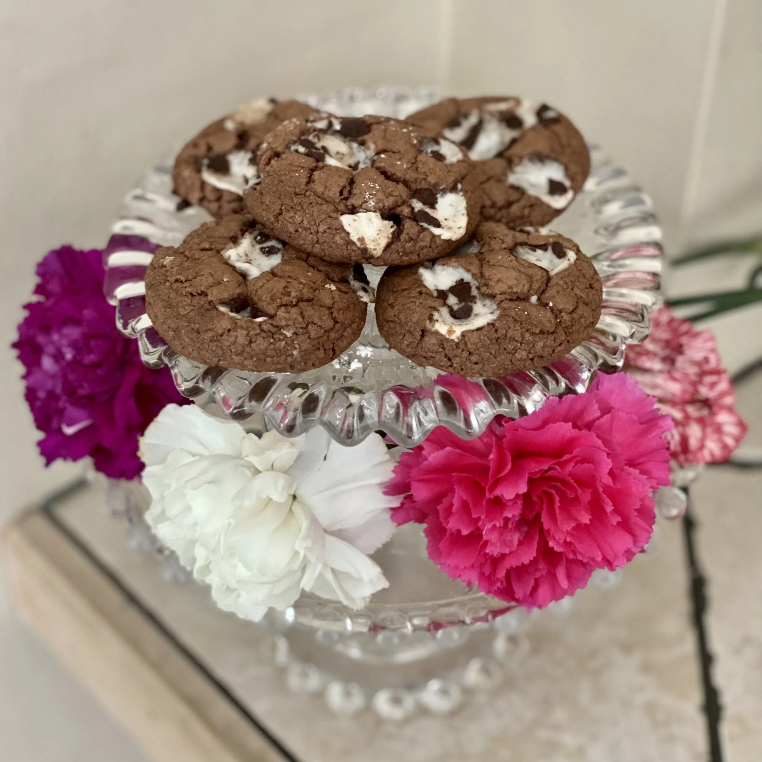 Peppermint Chocolate Fudge Cookies Recipe - (Gluten Free)