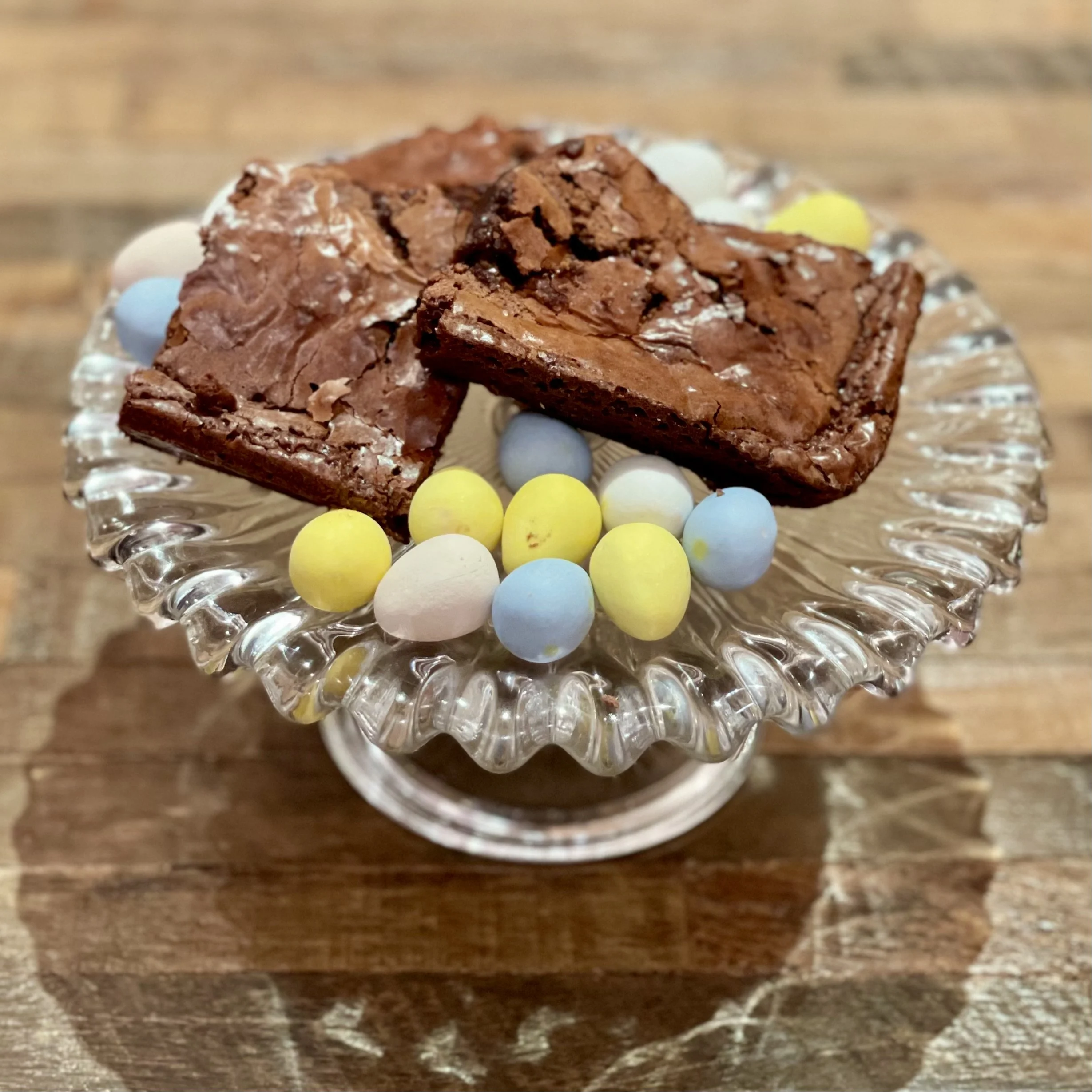 Mini Eggs Fudge Brownie Recipe - (Gluten Free)