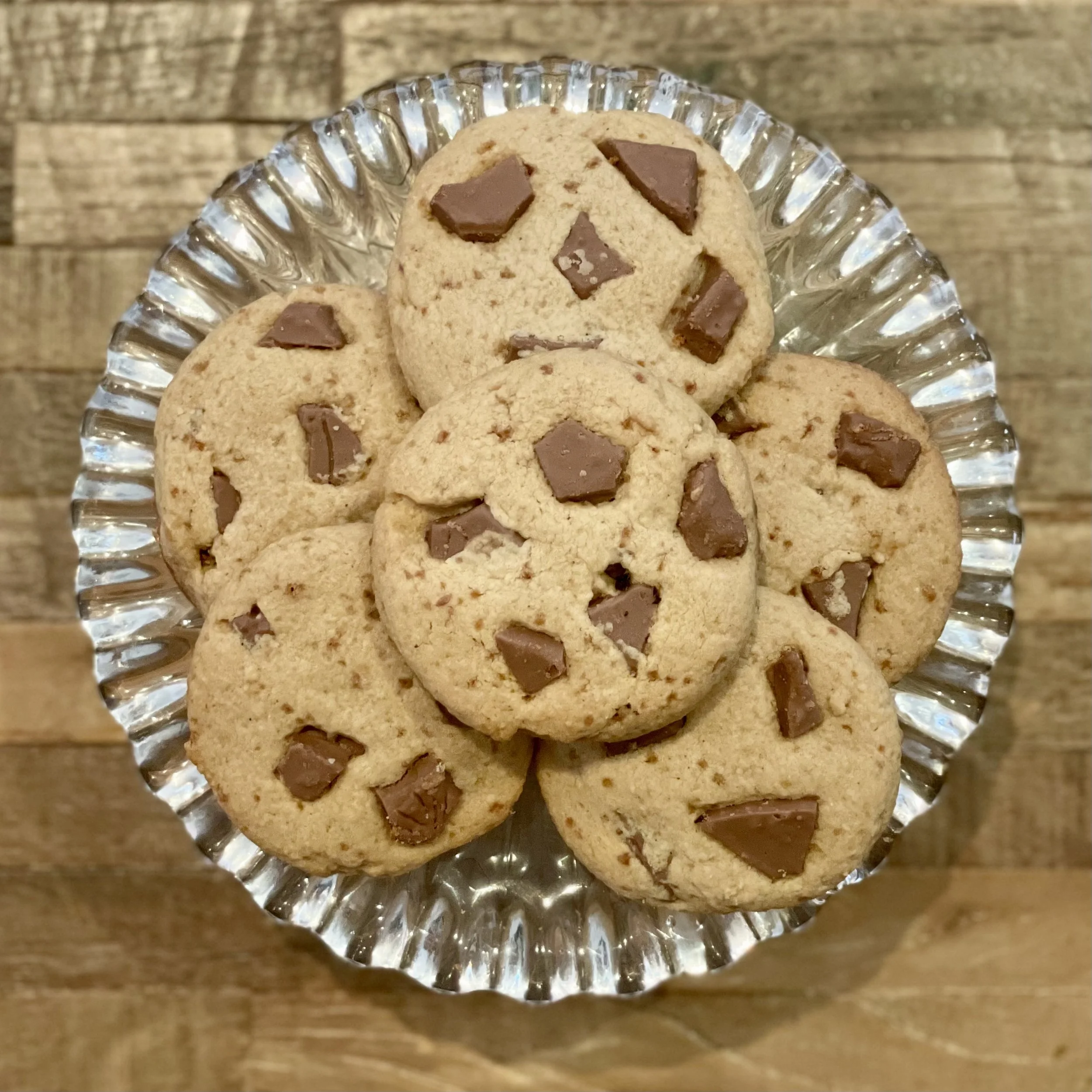 Coconut Almond Chocolate Chip Cookies (Gluten Free)