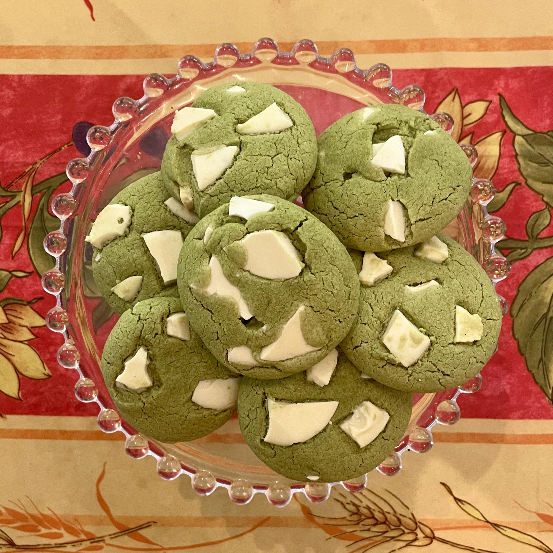 Matcha Chocolate Chip Cookies Recipe (Gluten Free)