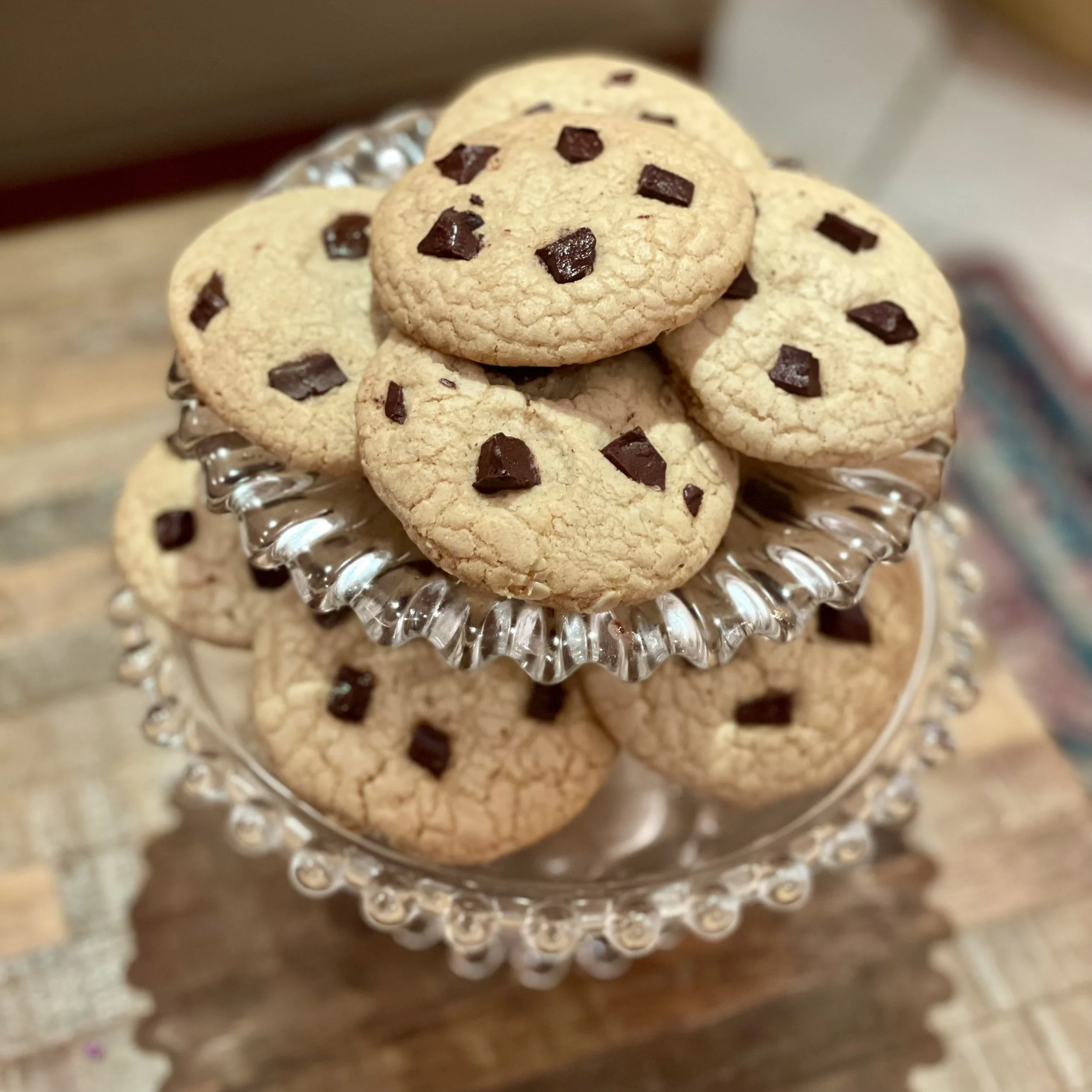 Vegan Peanut Butter Chocolate Chip Cookies Recipe (+ Gluten Free Option)