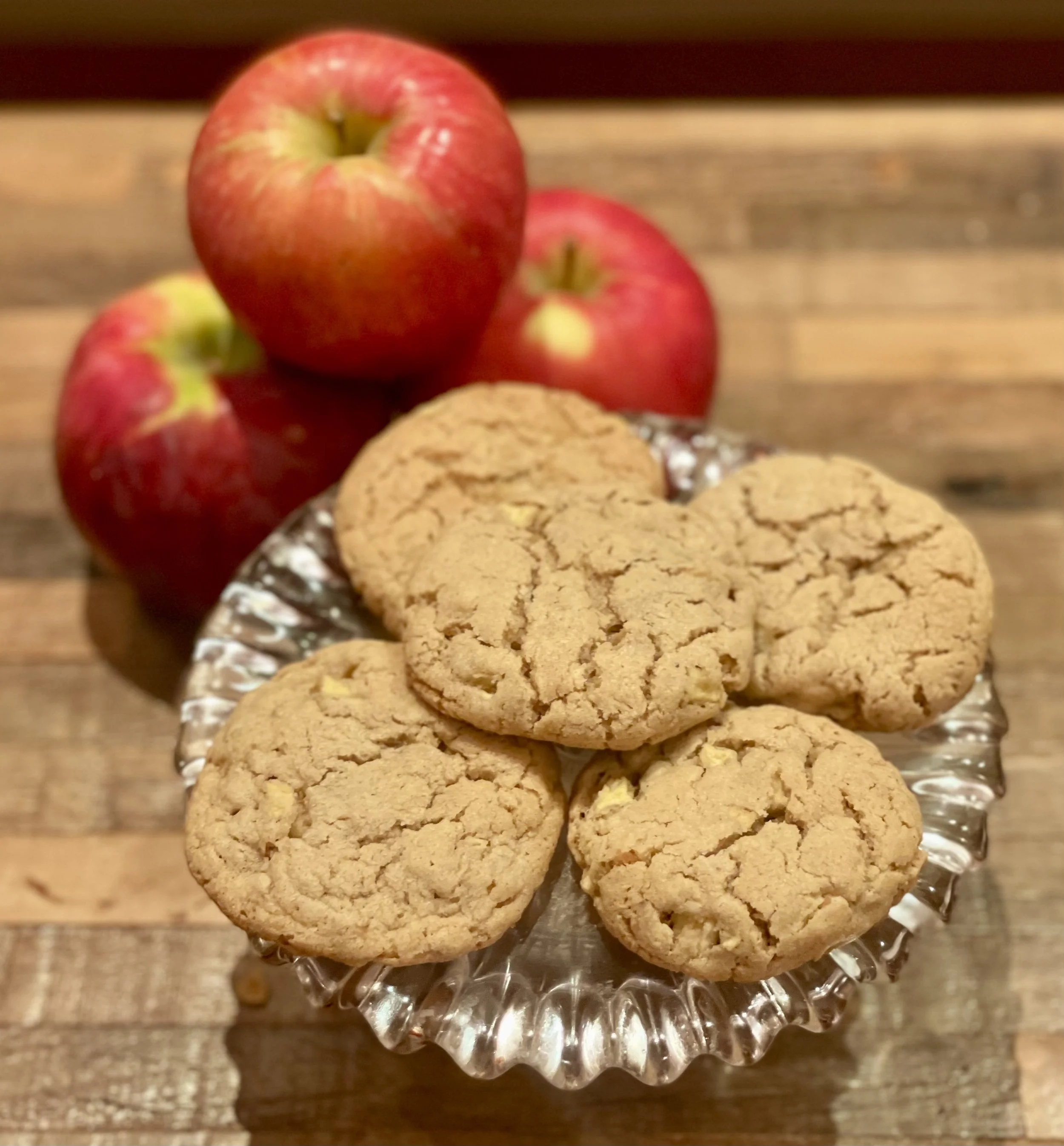 Apple Cinnamon Cookies Recipe (Gluten Free Option)