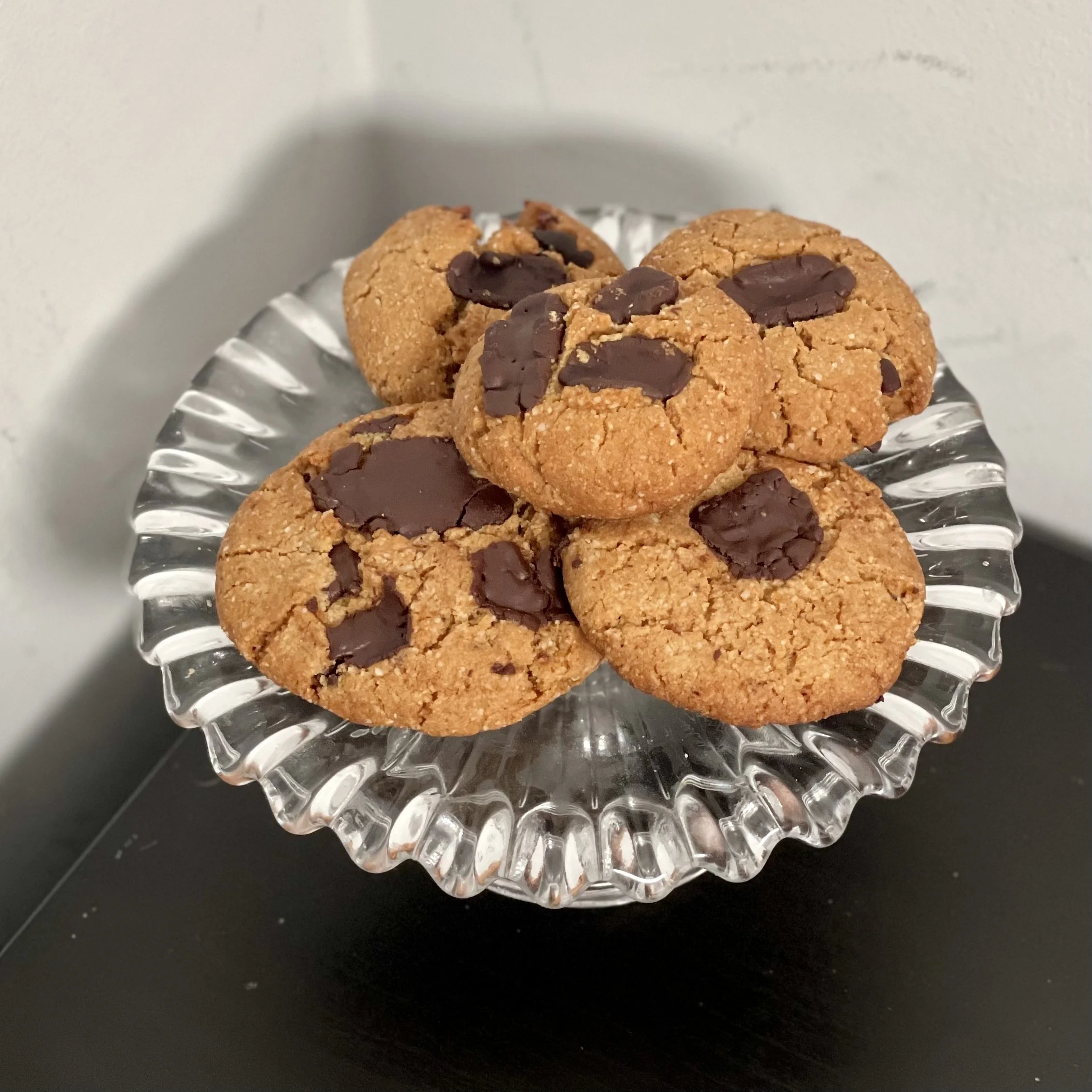 Healthy Vegan Molasses Dark Chocolate Chip Cookies Recipe (Vegan + Gluten Free + Refined Sugar Free)