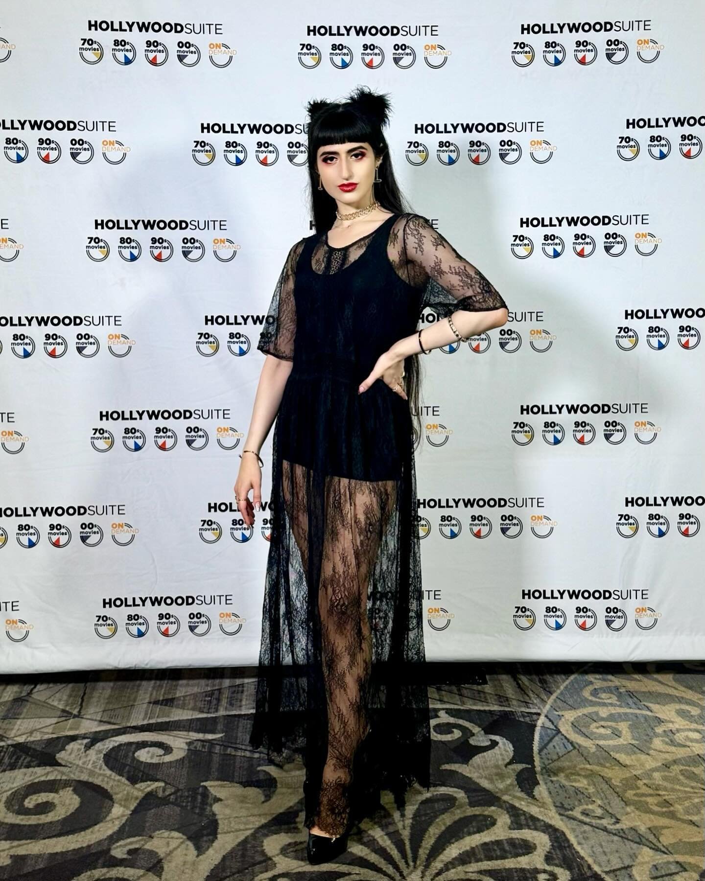 If you have a horror comedy show premiering on @hollywoodsuite in the autumn, then you must dress the part! 
&bull;
I flew back from the UK just to attend the 12th Annual Hollywood Suite TIFF Breakfast with @djfern to represent @creepybitstv and we h