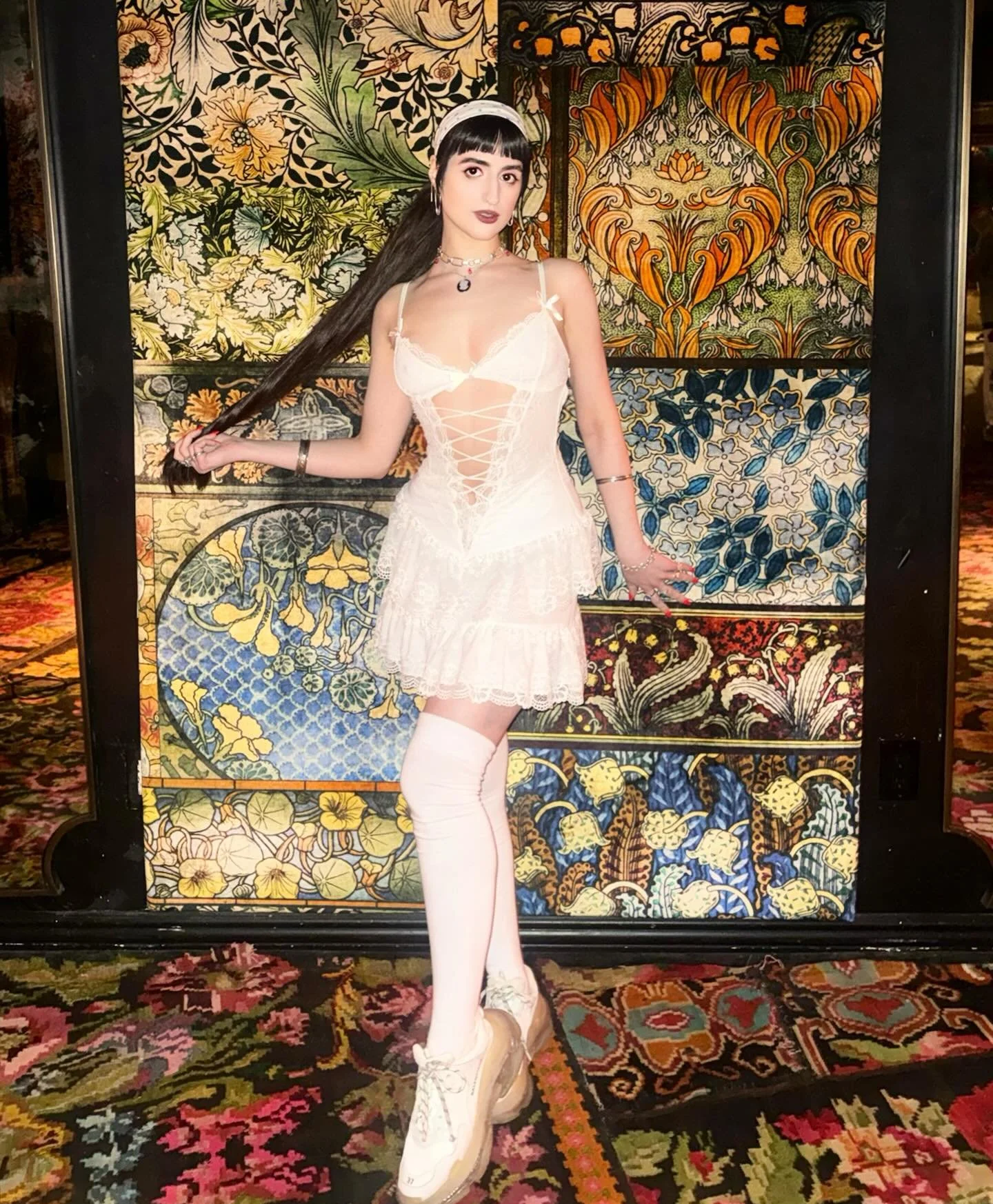 Was I in LA if I didn&rsquo;t go to @petits_salons &hellip;?
&bull;
&bull;
&bull;
&bull;
&bull;
#thighhighs #zettairyouiki #ootd #outfits #outfit