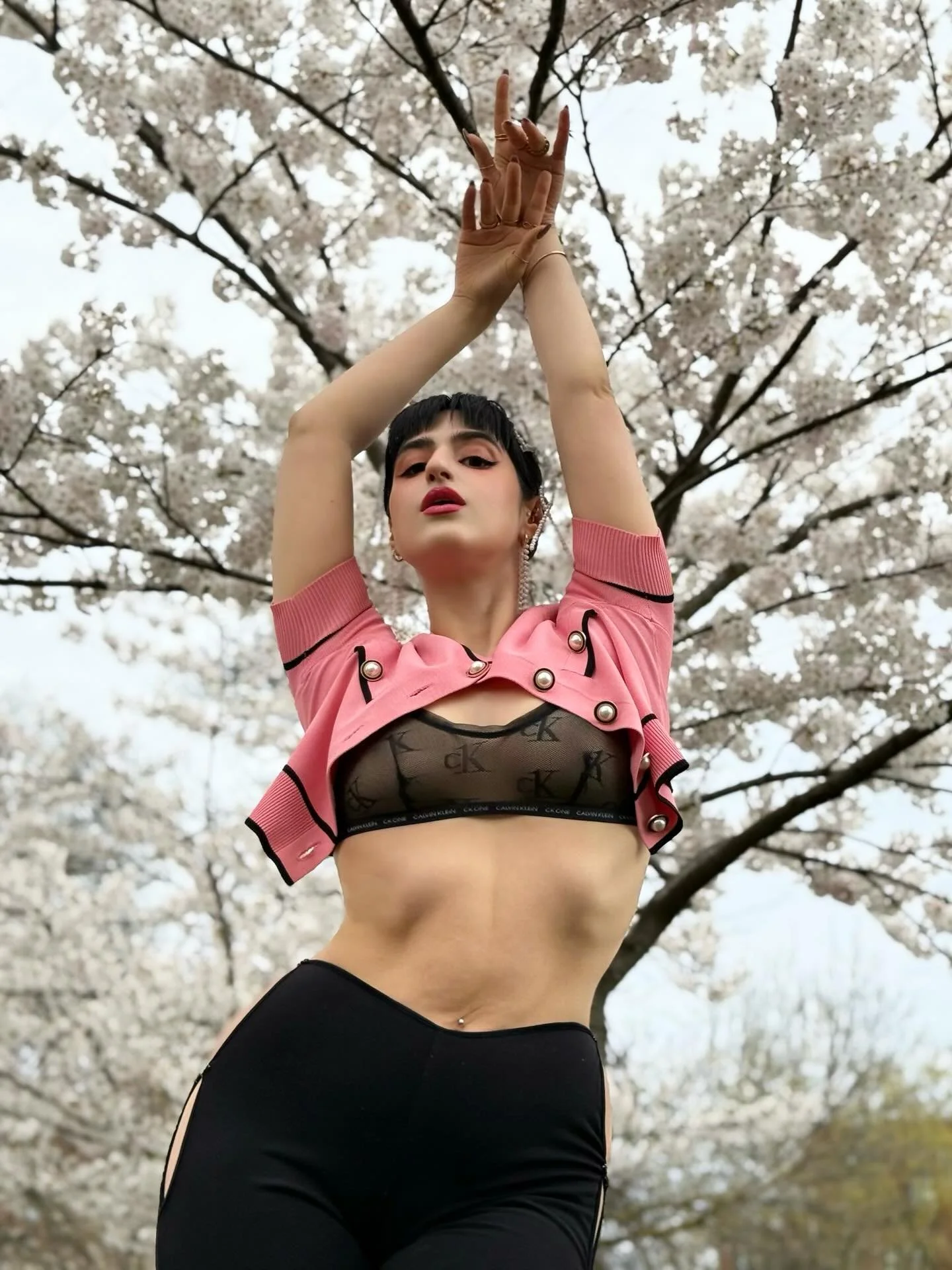 Cherry? Blossomed!
&bull;
&bull;
&bull;
&bull;
#cherryblossom #cherryblossoms #springfashion #ootd #outfit Toronto