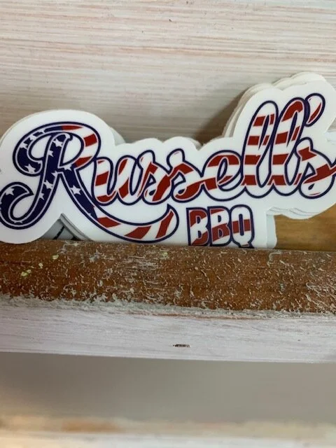 Russell's BBQ Sticker Russell's - Main Image