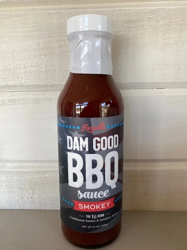 BBQ Sauce & Rub Russell’s Barbecue Sauce, Best Rib & Pork Rub For Sale Russell's