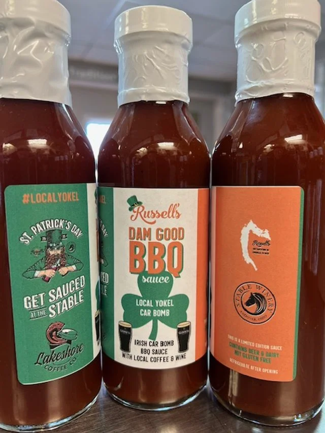 BBQ Sauce & Rub Russell’s Barbecue Sauce, Best Rib & Pork Rub For Sale Russell's