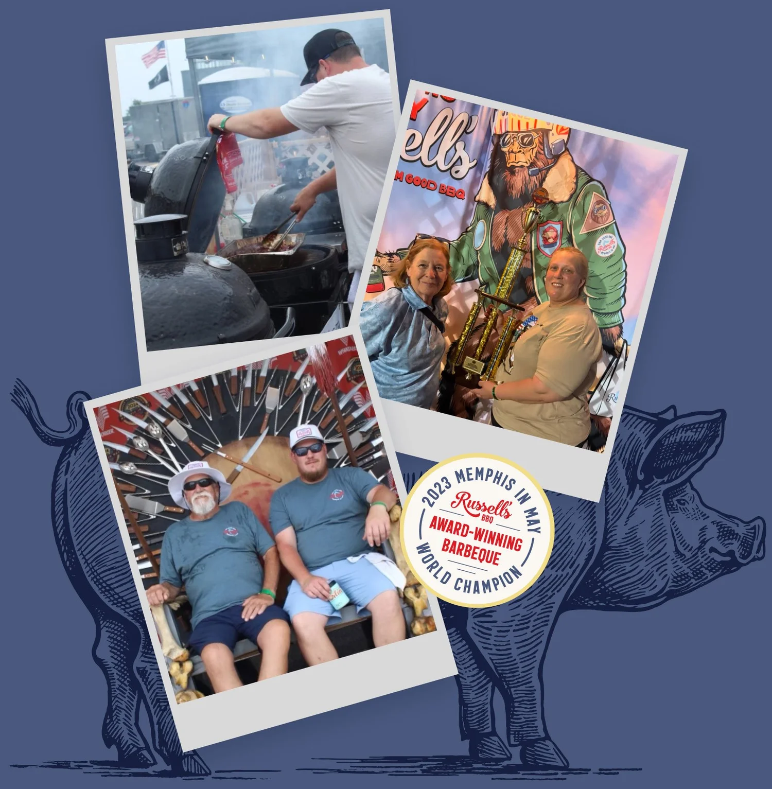 Pitmaster Owner Our Story - Russell's