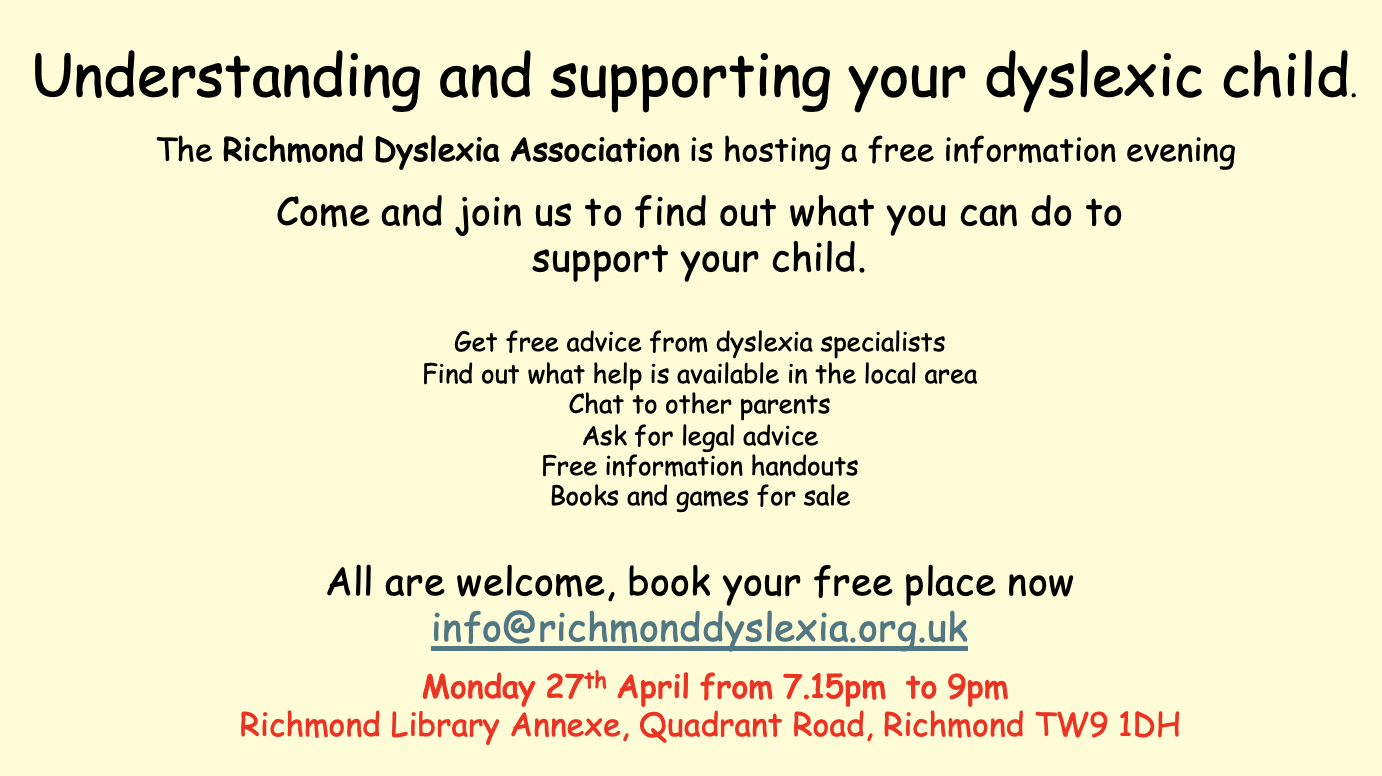 How to Support your Dyslexic Child 