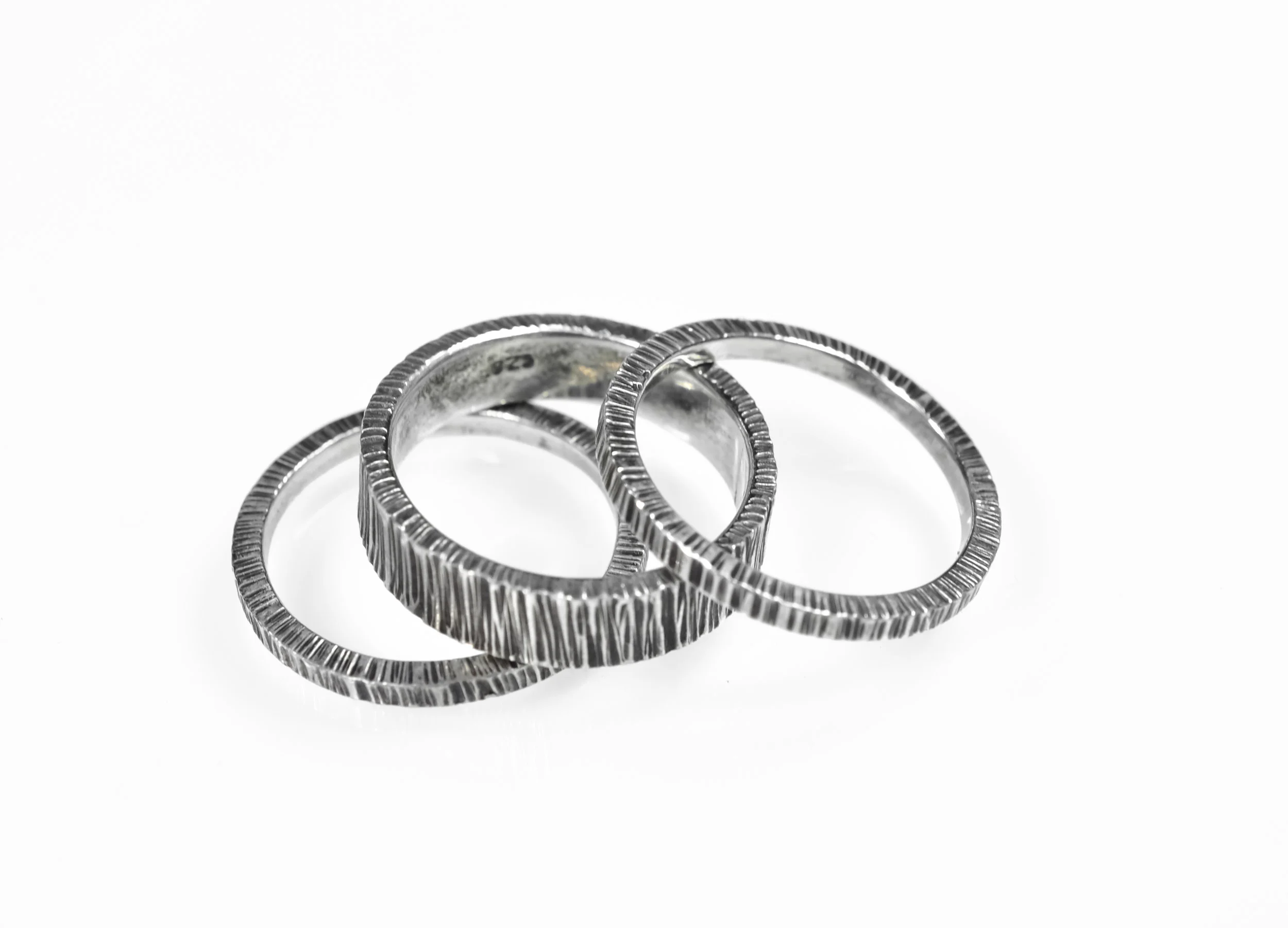 Hammered Multilayer Sterling