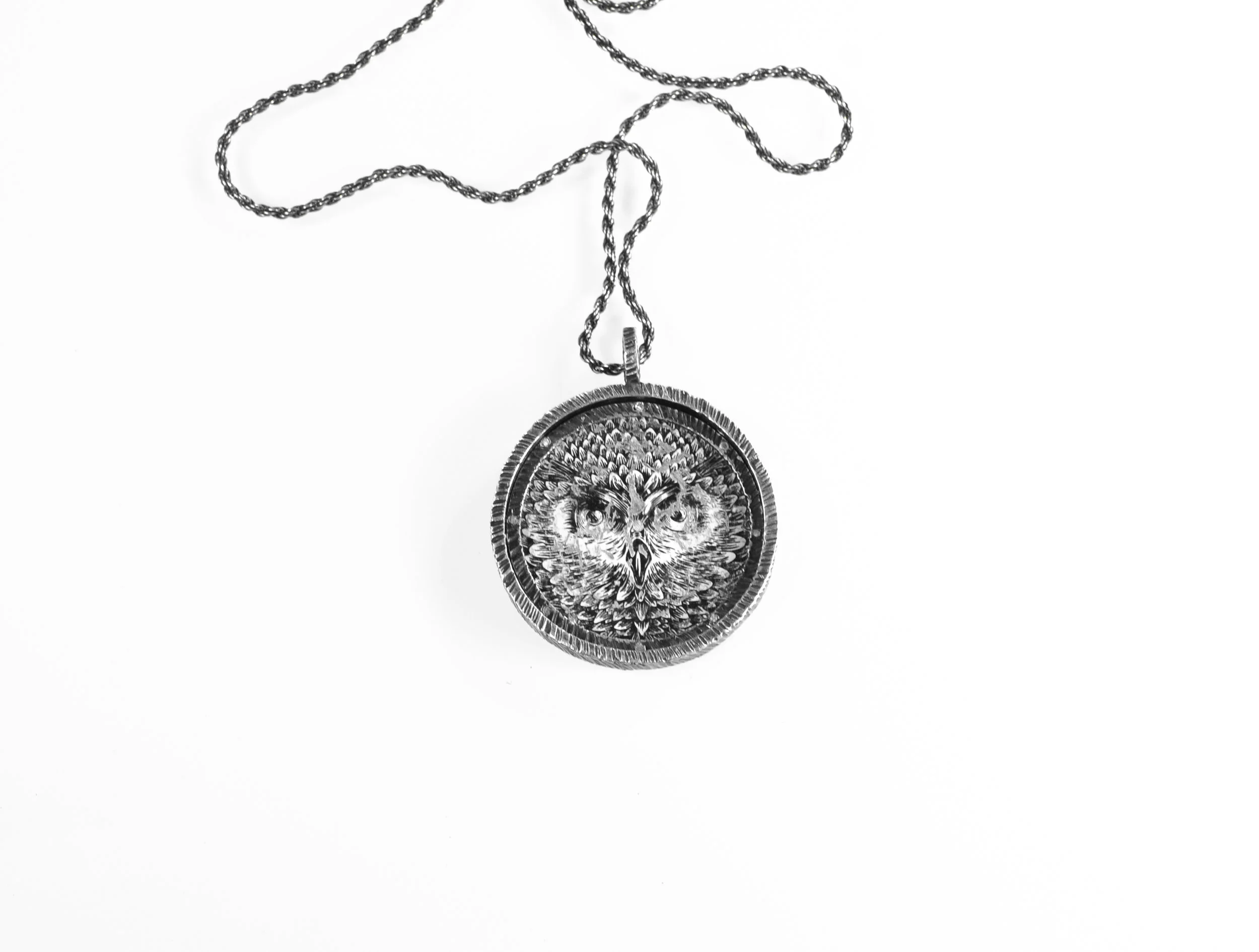 Owl Medallion