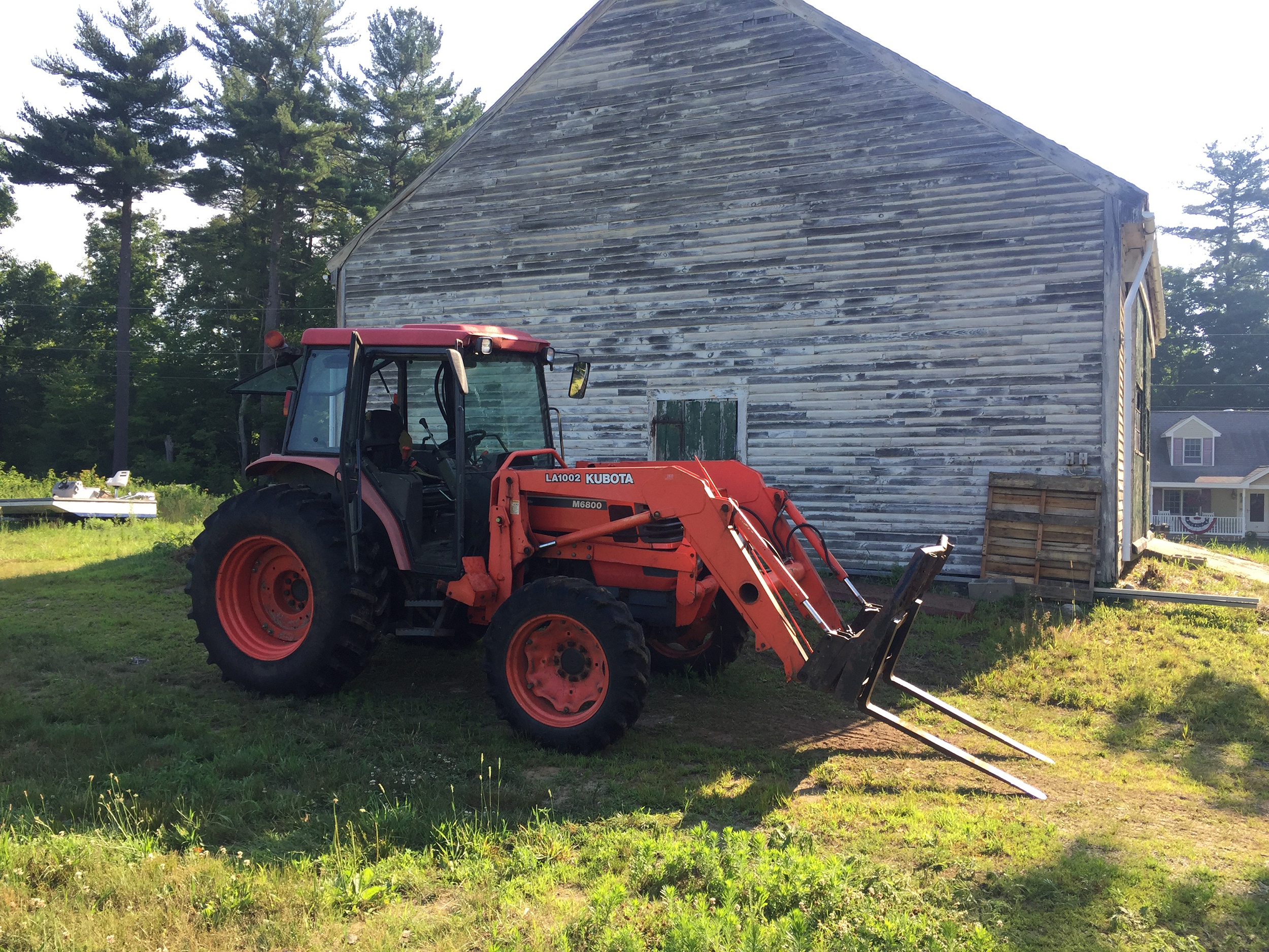 Our first tractor!
