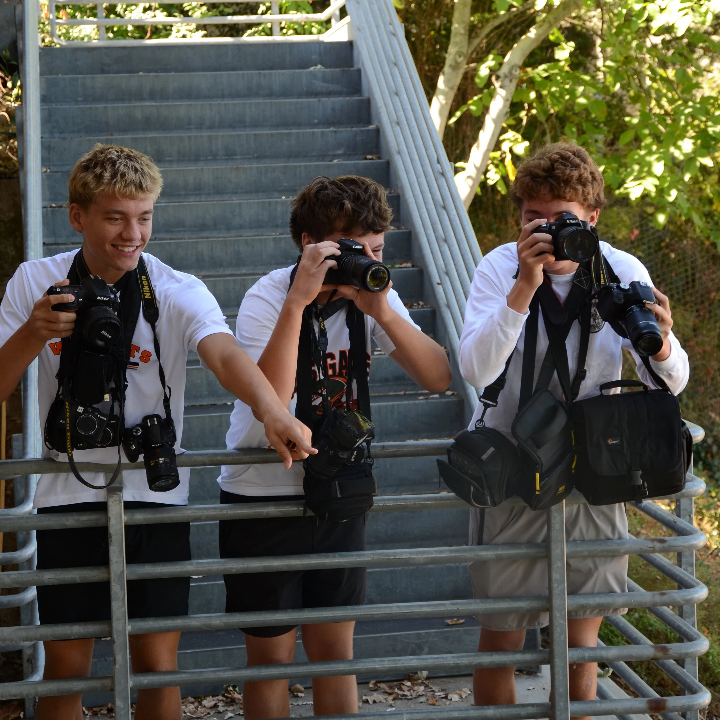 "We are so grateful our kids have these art programs allowing them to explore new interests and gain skills that will enrich their lives. Thank you Wildcat Foundation!" - Regina, parent at LGHS.

These cameras were funded by our Wildcat Fou