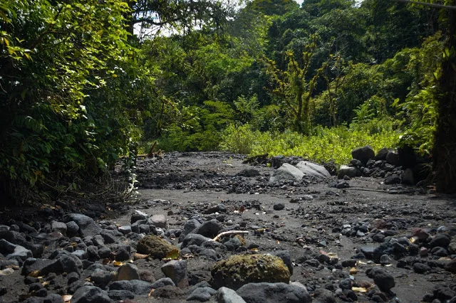 Lava Flow from 1992 Eruption