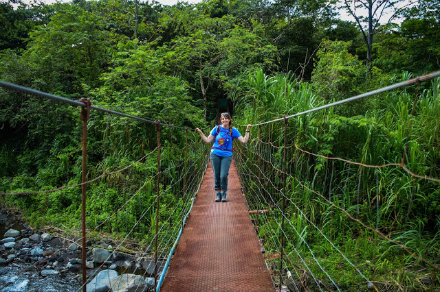 Hike complete with Swinging Bridge!