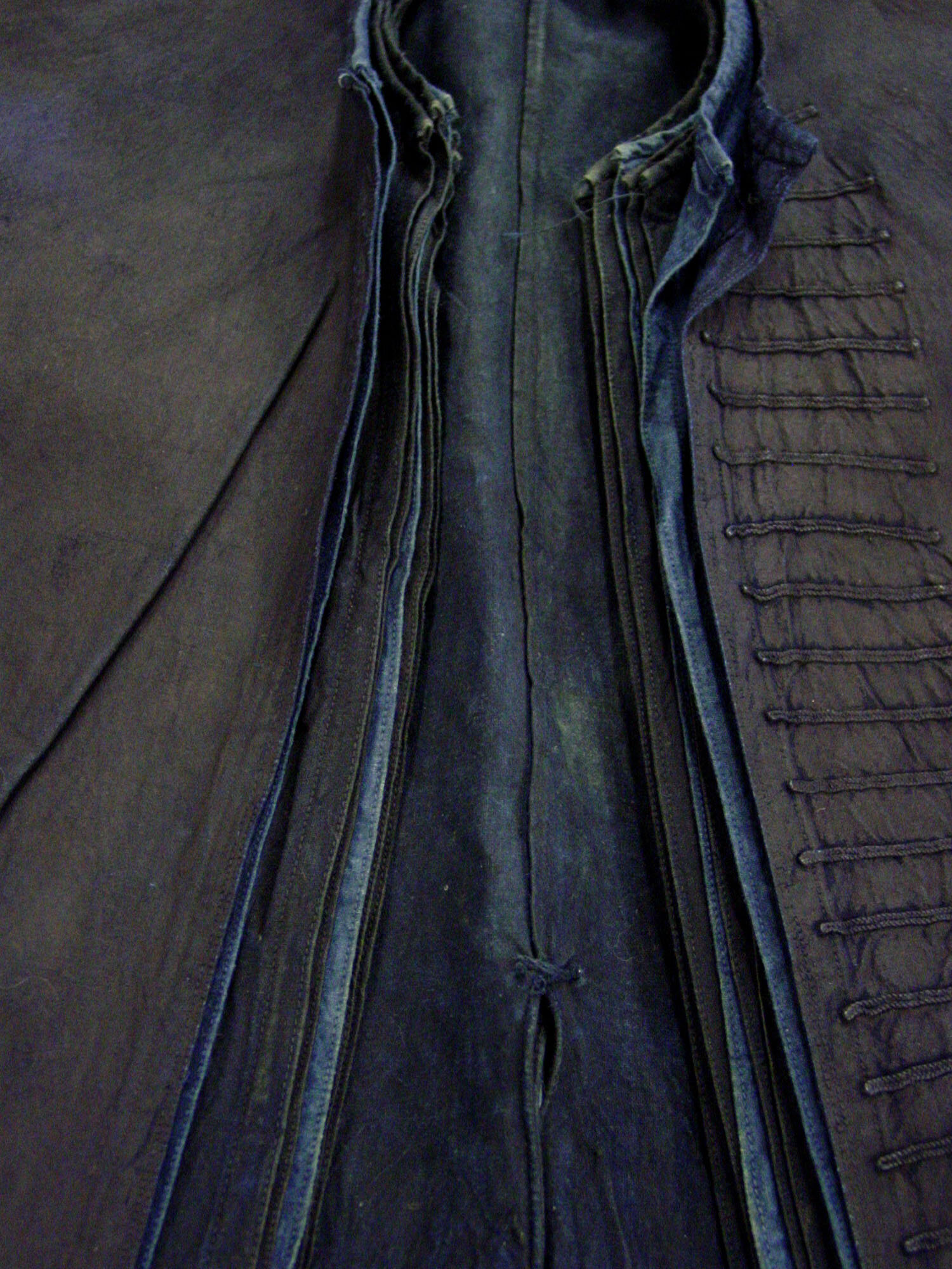 Multi-layer indigo jacket