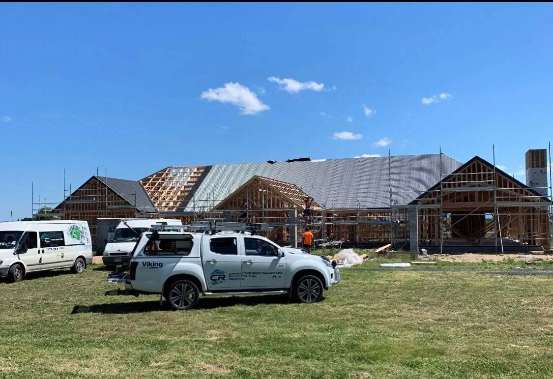 Character Roofing Gisborne Roof in progress