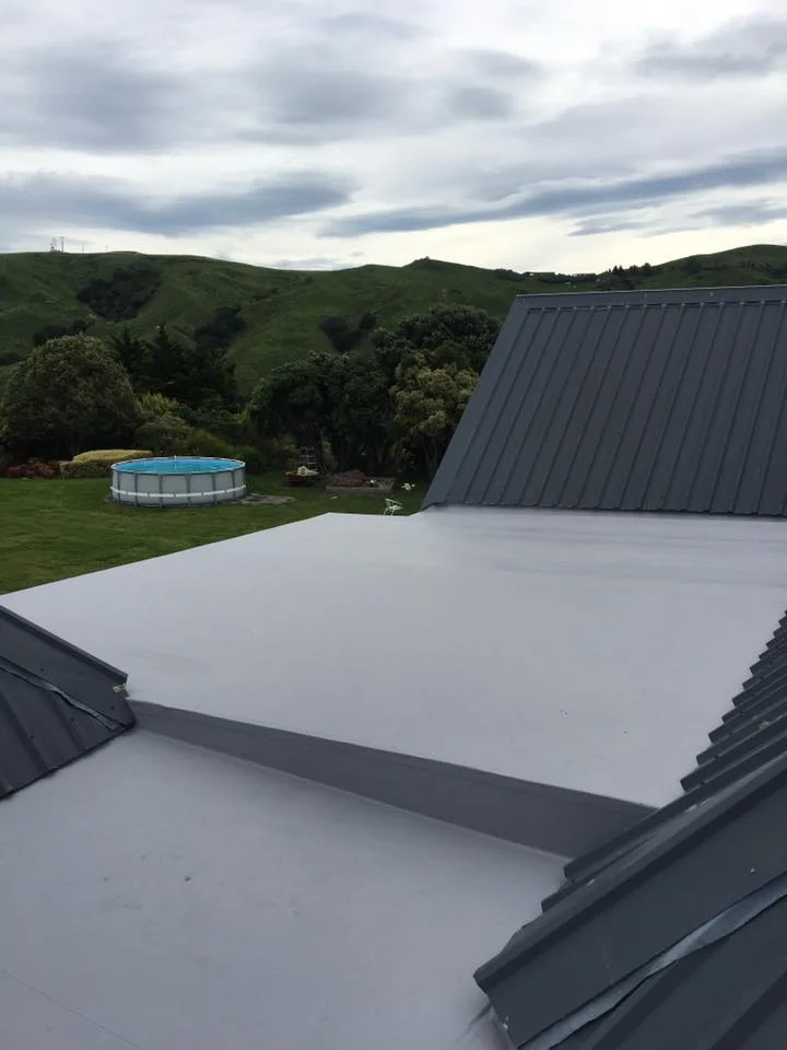 Enviroclad Membrane - Slate Grey  Installed by the Character Roofing Team