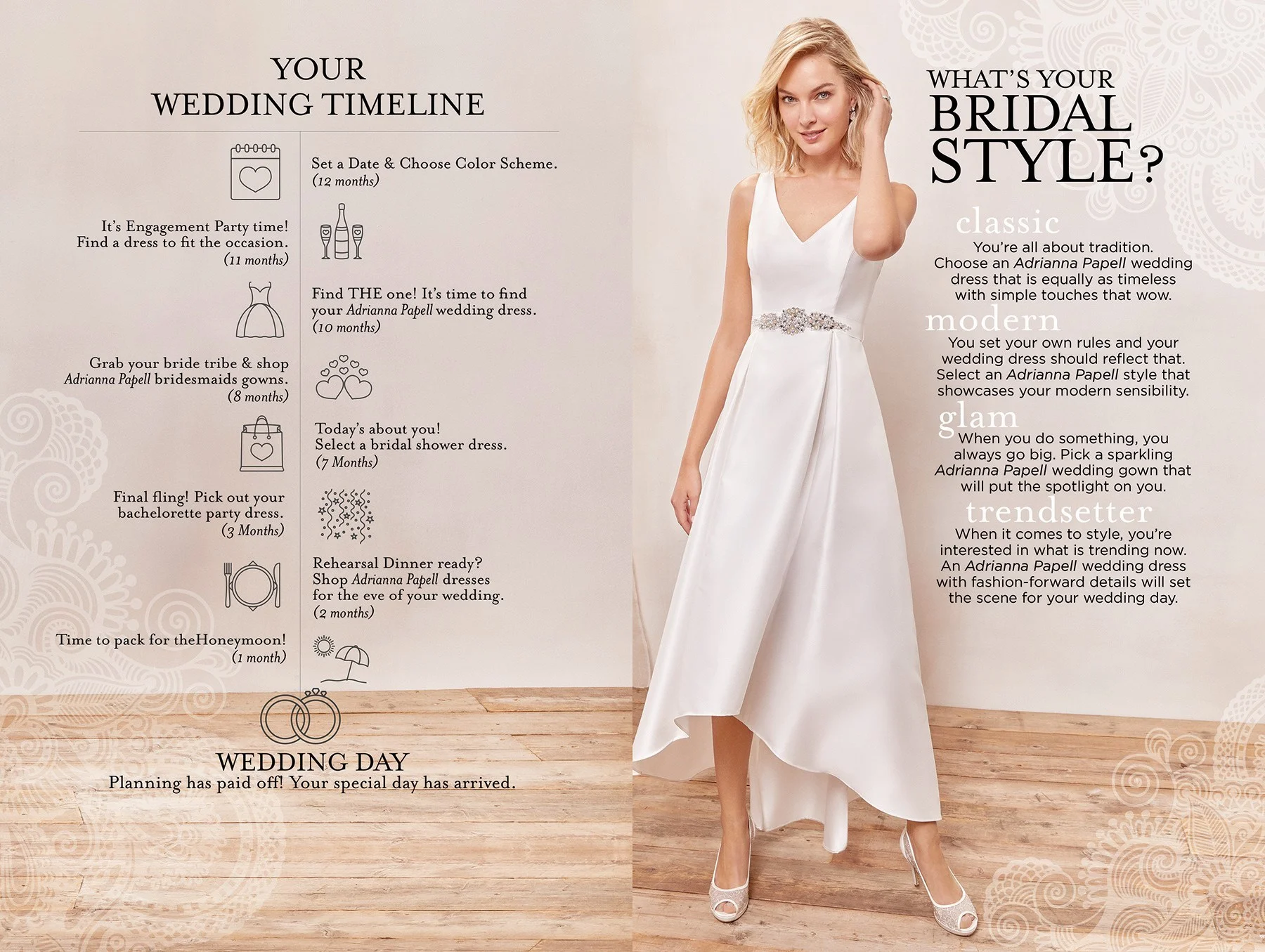 macy's adrianna papell bridesmaid