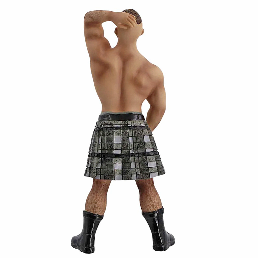 Authentic December Diamonds Ornaments — Poke The Bear — Kilt Bear