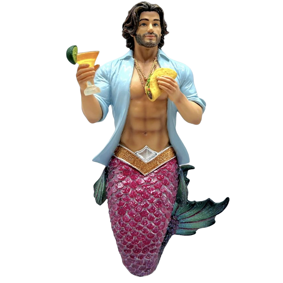 TacoQuila Merman Ornament - MermanBeach.com
